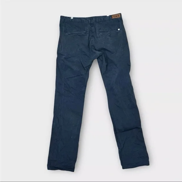 Edwin 55 Chino French Twill Pants 10 Oz Ultra Marine Mens W32 L33 Navy Blue - Picture 2 of 16